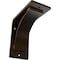 Ekena Millwork Morris Steel Bracket, Antiqued Bronze 3"W x 6"D x 6"H BKTM03X06X06MOABZ - alternate 1